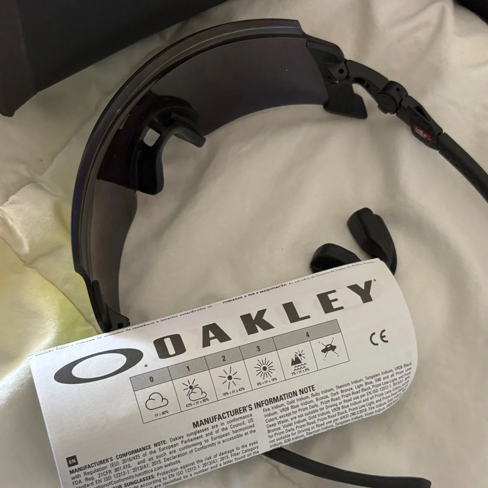 Oakley Kato Black and Gold Goggles